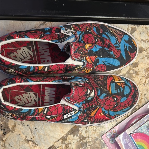 Vans Marvel Spider-Man Slip-On Sneakers - Picture 1 of 3